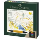 FABER-CASTELL Feutre PITT artist pen Dual Marker, étui de 10