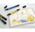 FABER-CASTELL Feutre PITT artist pen Dual Marker, étui de 10