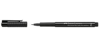 FABER-CASTELL PITT artist pen Brush, schwarz