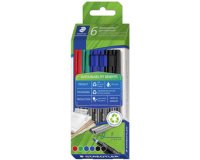 Lumocolor Marqueur permanent 318F, boite de 6