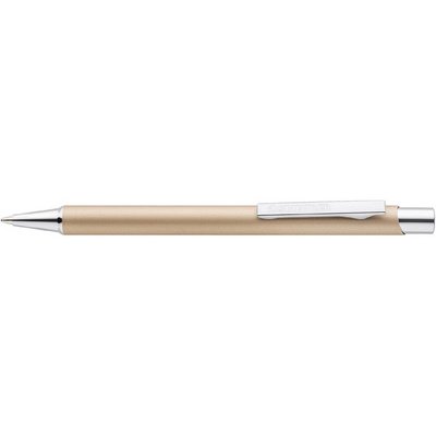 Stylo à bille rétractable elance 421 45, beige or