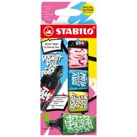 En_rotulador stabilo boss mini fluorescente by snooze one estuche de 5 unidades colores surtidos