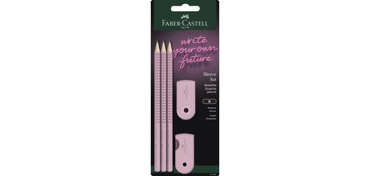 FABER-CASTELL Writing Kit SLEEVE, pink