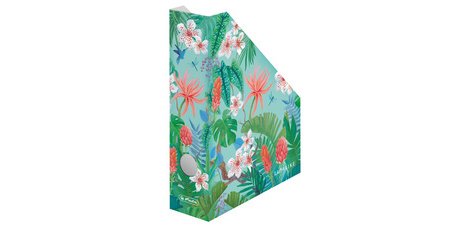 Porte-revues en carton ondulé Ladylike 'Jungle', A4