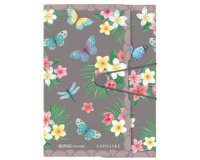 Chemise à rabats Ladylike 'Butterflies', A4, film PP