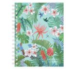 Carnet à spirales Ladylike 'Jungle', A5