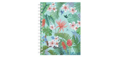 Carnet à spirales Ladylike 'Jungle', A5