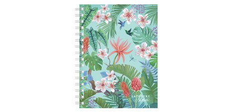 Carnet à spirales Ladylike 'Jungle', A5