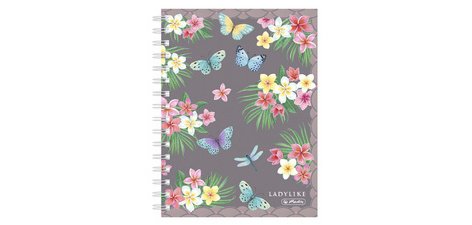 Carnet à spirales Ladylike 'Butterflies', A5