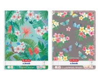 Cahier à spirales Ladylike, A4, quadrillé