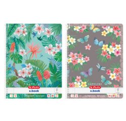 Cahier à spirales Ladylike, A4, quadrillé