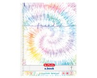 Cahier à spirales New Batik 'Freedom', A4