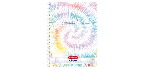 Cahier à spirales New Batik 'Freedom', A4