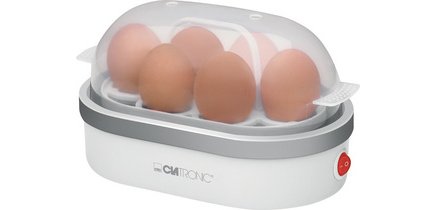 Egg Cooker EK 3497, white/silver