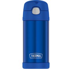 Gourde isotherme FUNTAINER Straw Bottle, bleu
