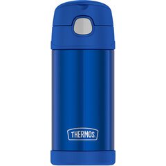 Gourde isotherme FUNTAINER Straw Bottle, bleu