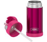 Gourde isotherme FUNTAINER Straw Bottle, bleu