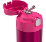Gourde isotherme FUNTAINER Straw Bottle, bleu