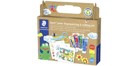 Kit créatif Noris junior avec gouache aux doigts