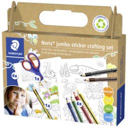 Kit créatif de stickers Noris jumbo, 12 pièces