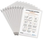 by tarifold Poche à pivot antimicrobienne Standard, A4