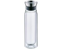 Carafe en verre FLOWMOTION, à double paroi, 0,75 litre