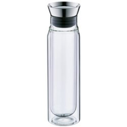 Carafe en verre FLOWMOTION, à double paroi, 0,75 litre