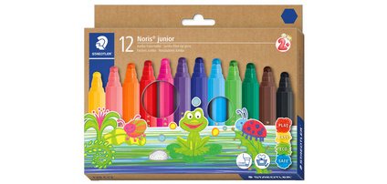 Feutre Noris junior, étui carton de 6