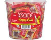 Bonbon gélifié aux fruits HAPPY COLA Minis, boîte