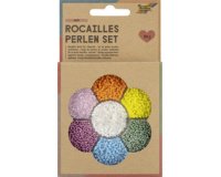 Set de perles de rocaille MULTICOLORE