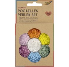 Set de perles de rocaille MULTICOLORE