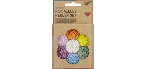 Set de perles de rocaille MULTICOLORE