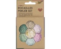 Set de perles de rocaille PASTEL