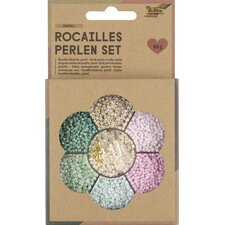 Set de perles de rocaille PASTEL