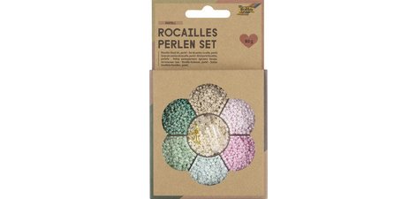 Set de perles de rocaille PASTEL