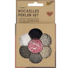 Set de perles de rocaille ARGENT