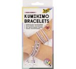 Kumihimo Set de bracelets PASTEL RAINBOW, 16 pièces