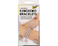 Kumihimo Set de bracelets PASTEL RAINBOW, 16 pièces