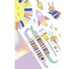 WOW Mallette de bricolage HAPPINESS SAFARI, 144 pièces