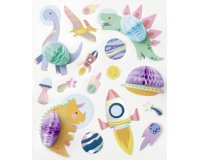 Sticker boule en papier DINO-MITE