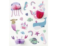 Sticker boule en papier SWEET OCEAN