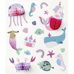 Sticker boule en papier SWEET OCEAN