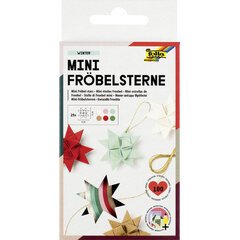 Bandes de papier WINTER pour mini étoiles de Froebel