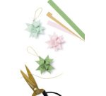 Bandes de papier WINTER pour mini étoiles de Froebel