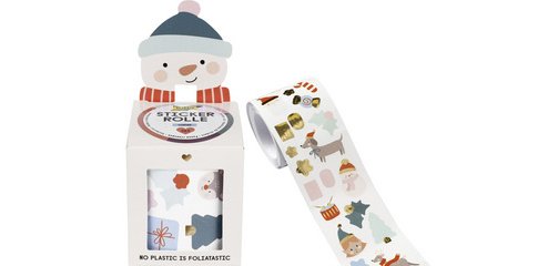 Sticker de Noël HIVER, sur rouleau, 4 m