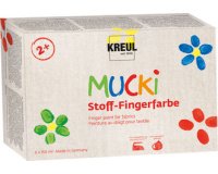 Gouache aux doigts pour textiles 'MUCKI', 150 ml