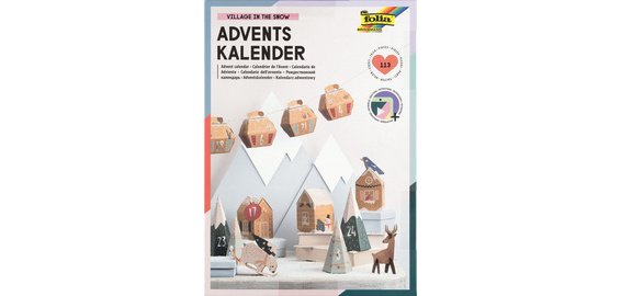 Kit de bricolage calendrier de l'Avent