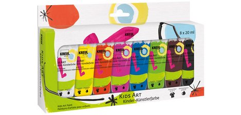 Kids Art Künstlerfarbe für Kinder, 20 ml, Set