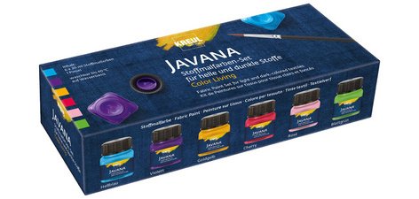 Peinture pour textiles JAVANA, Color Living Set