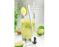 Lepel met lange steel 'Sylvia' in roestvrij staal